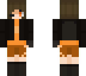 orangeblack frisk(forgot a smol detail)