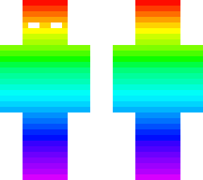 rainbow herobrine