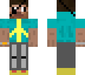 hippe steve with pirate eypatch