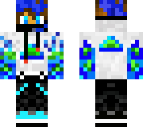 infested in blue