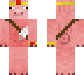 pig with a crown