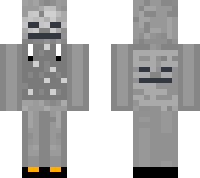 skeleton with jacket