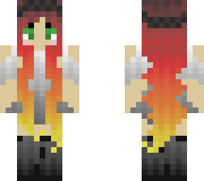 smoke and fire