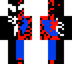 venom and spider-man mix