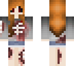 zombie girl skin scgcrazy oc skin