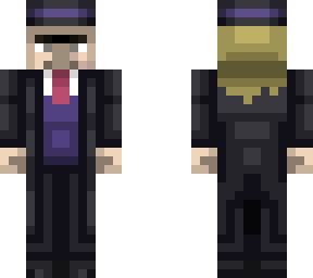 Best Waifu Speedwagon With Villager Face Minecraft Skin