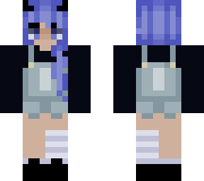 blue girl