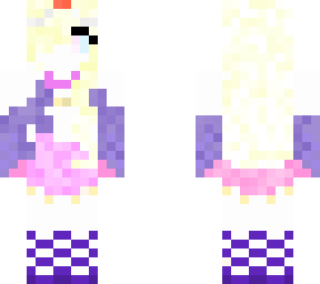 human ballora roleplay skin
