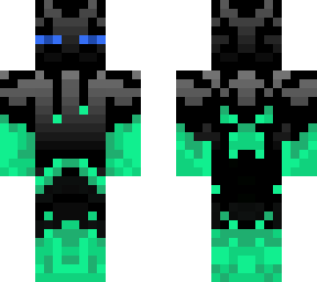 mint green enderman