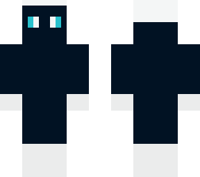 white and blue man