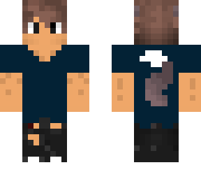 arron blue shirt