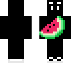 black...white...watermelon man