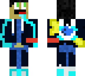 blue ninja mans