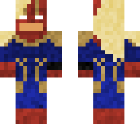 captain marvel fan suit