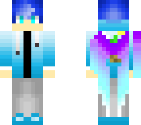 cool boy with wings