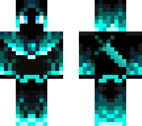 electric ninja with black gloves