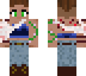 injured butch woman