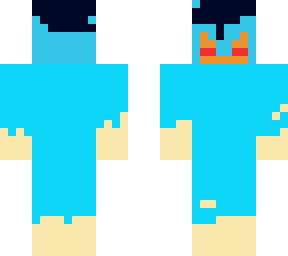 Mask and ripped suit | Minecraft Skin