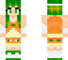 Megpoid Gumi V2 Native Vocaloid Edit Minecraft Skin