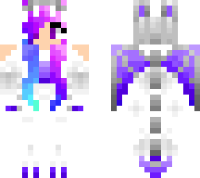 multi-colored dragon girl