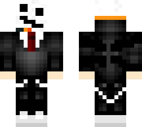 slender man with derpy, scary face