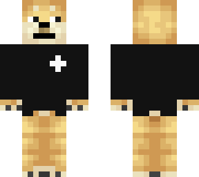 the doge skin but it has pma merch