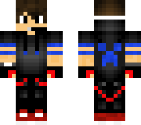 white blue red gamer