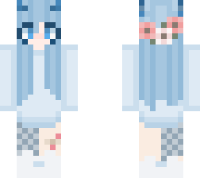 blue demon girl (edit)