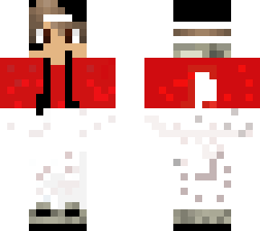 cool red/white skin