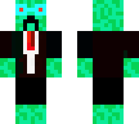 nerd creeper in suit