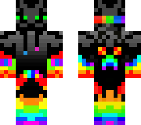 the rainbow enderman