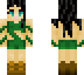 vine outfit with brown boots and long hair girl