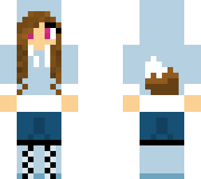 blu hoodie wolf girl