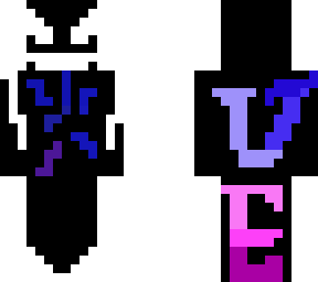 blue and white venom