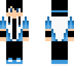 cool blue flame boy