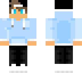 cool guy in blue