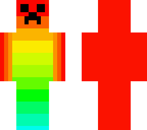 creeper rainbow