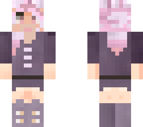 darknostic's basic pink purple female skin skirt ver
