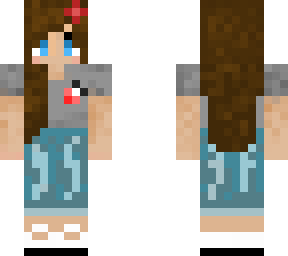 girl with brown hair x