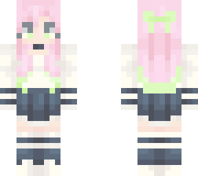 looks like an anime schoolgirl but not really