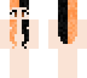 orange/black hair base