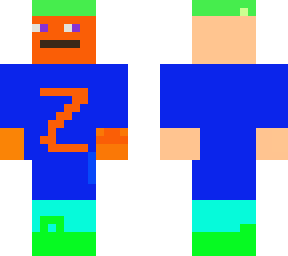 orange face