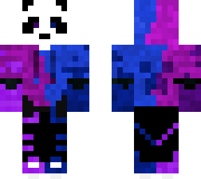 purple vs blue panda