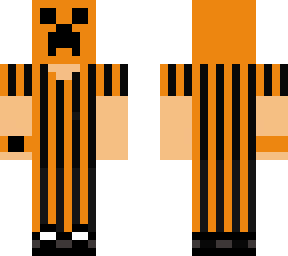 scary creeper pumpkin suit