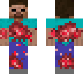 steve with blood