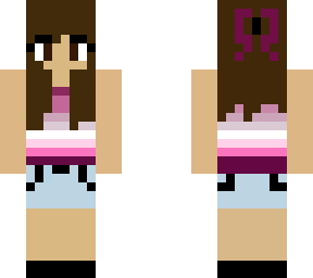 summer brown hair girl