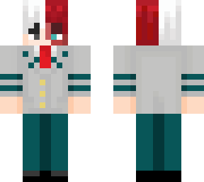 todoroki - school uniform