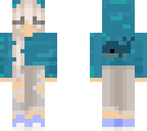 whale hoodie girl