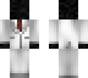 black in white