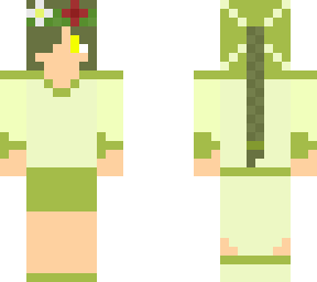 chica forestal